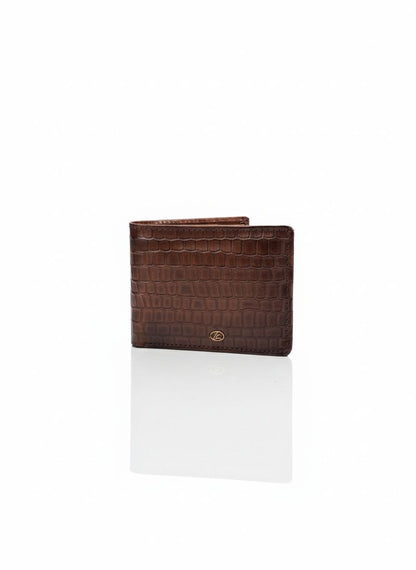 Brown Leather Bifold Wallet