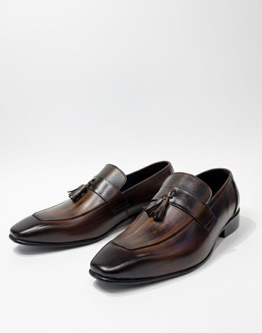 Brown Leather Tassel