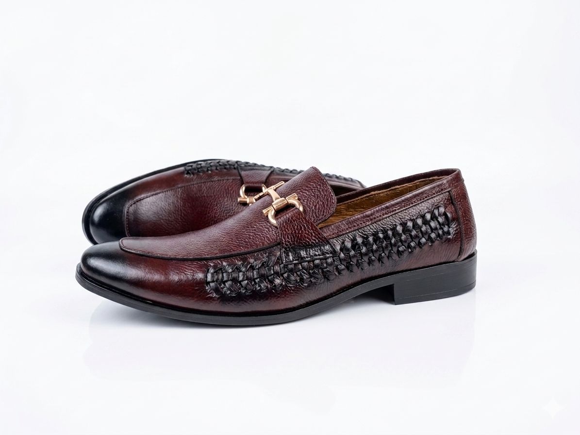 Royal Braided Horsebit Loafers