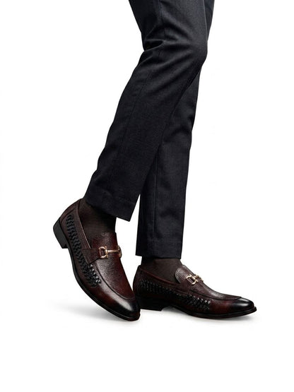 Royal Braided Horsebit Loafers