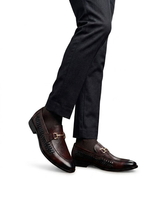Royal Braided Horsebit Loafers