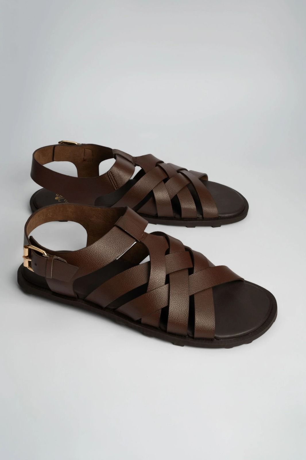 Brown Gladiator Sandals