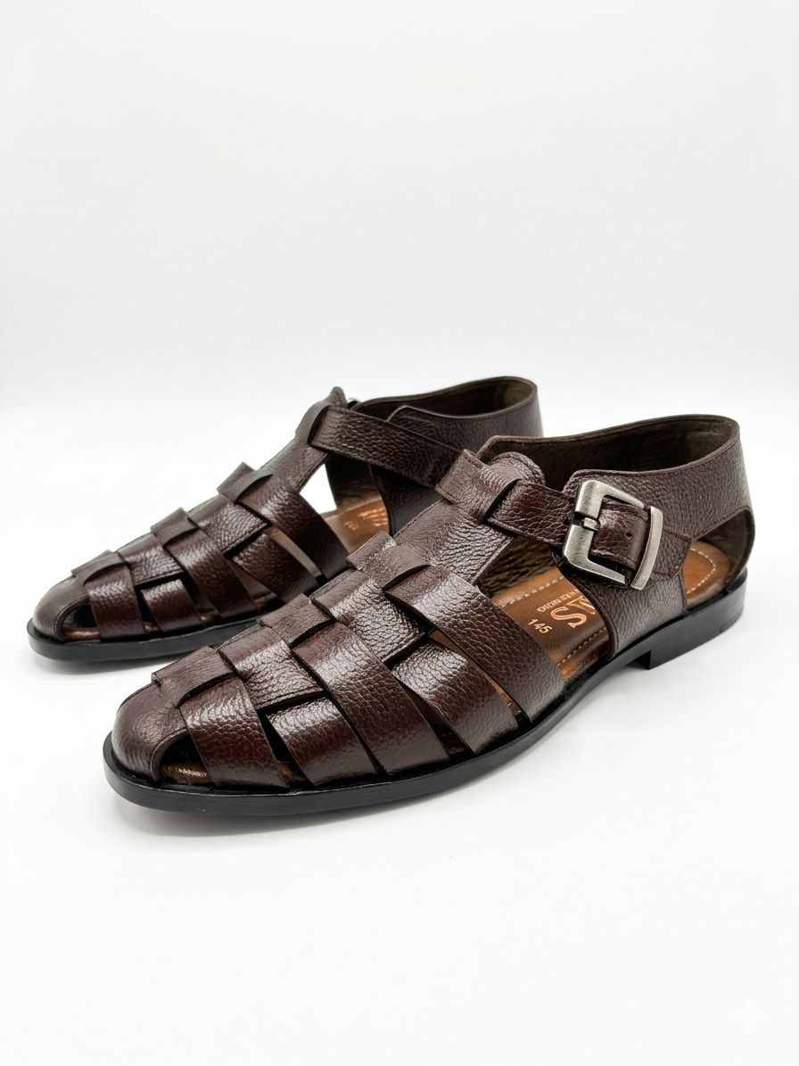 Leather Fisherman Sandals